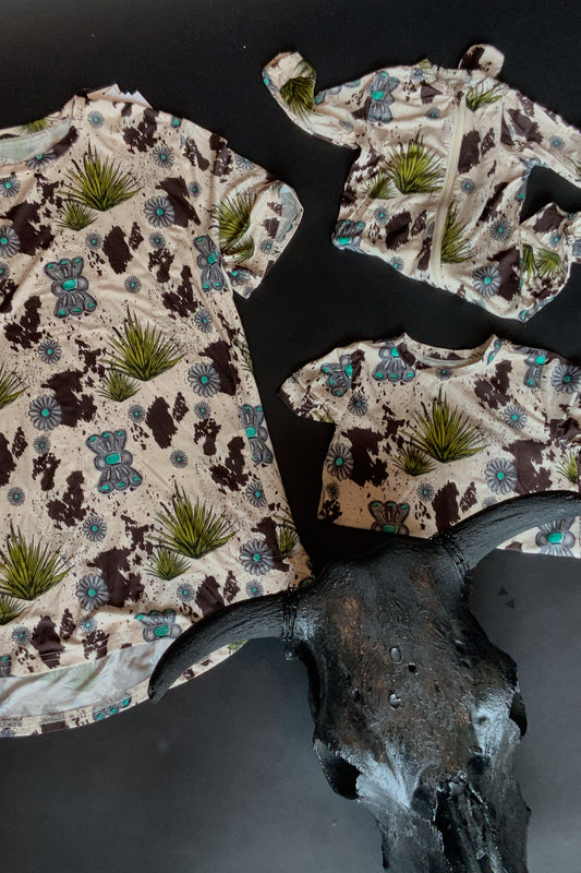 CONCHO VALLEY ONESIE [0/3 & 6/12 ONLY]