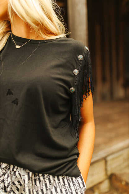 GET FRINGEY WITH IT [XL-3X ONLY]