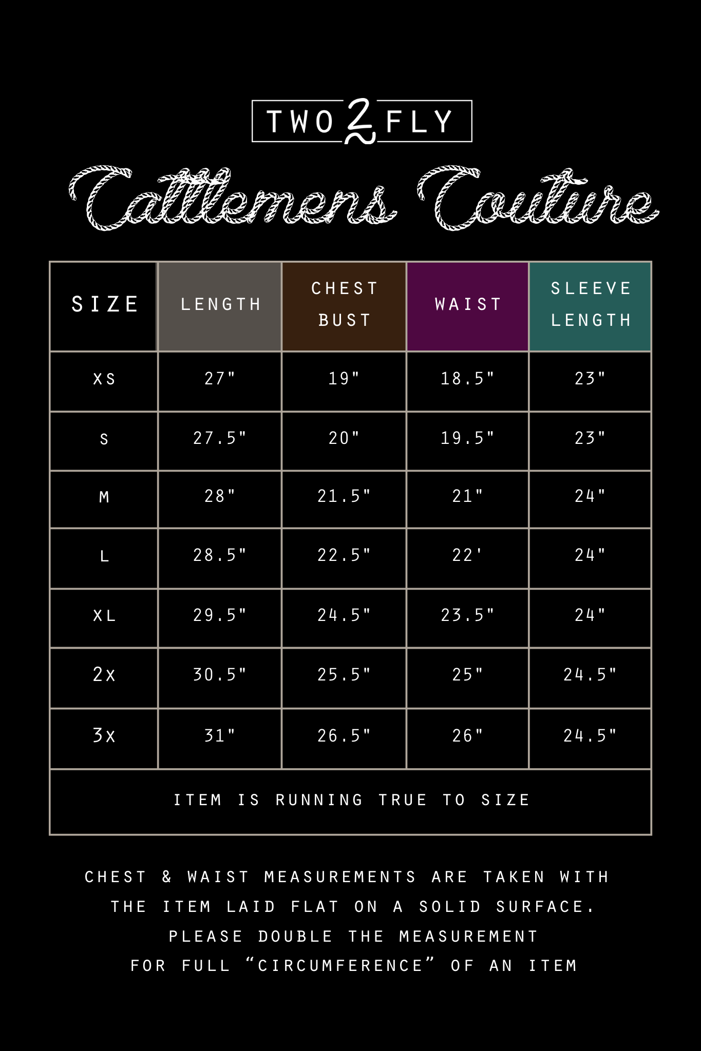 CATTLEMENS COUTURE *SADDLE