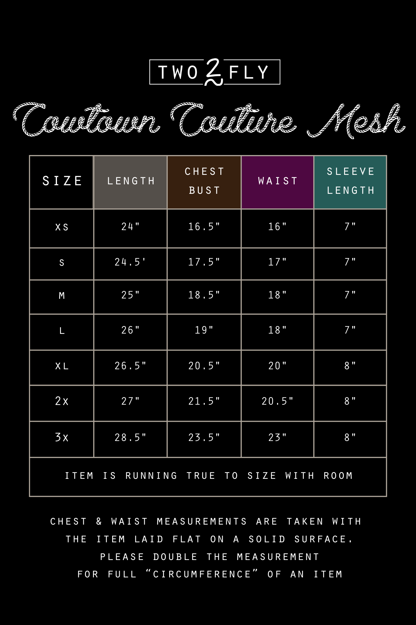 COWTOWN COUTURE MESH [RESTOCK]