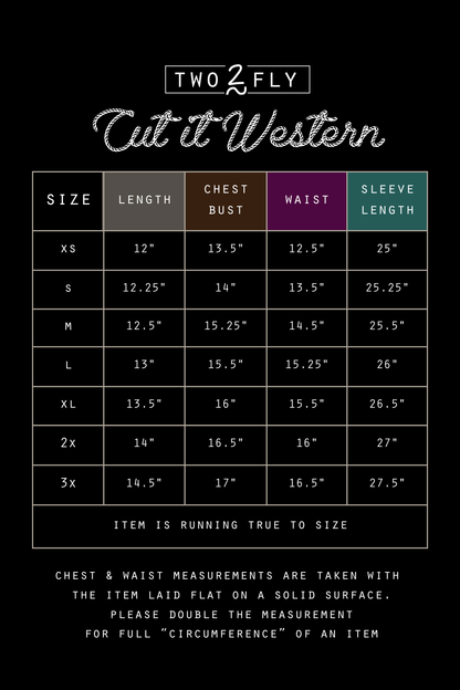 CUT IT WESTERN