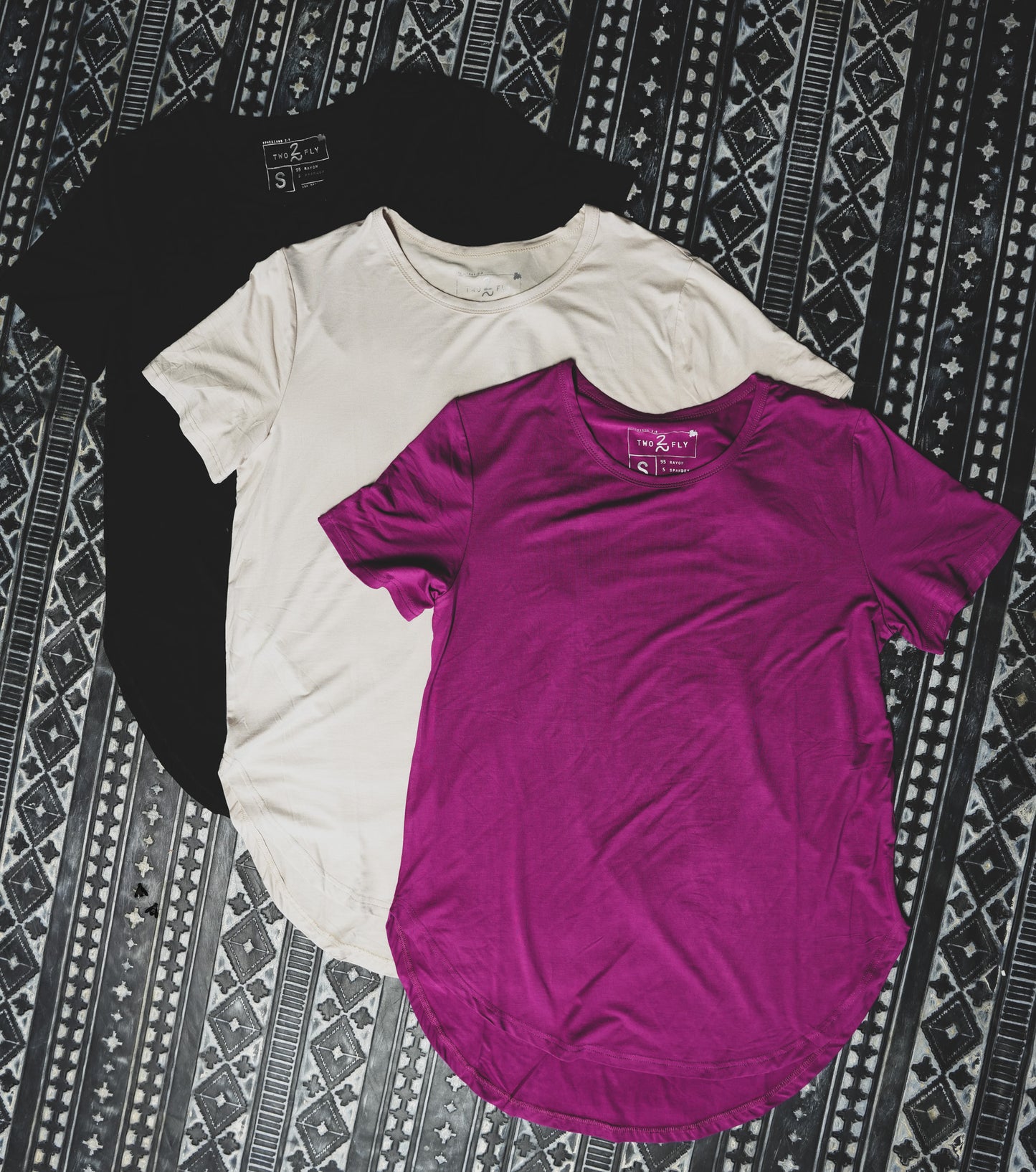 PECOS PLAINS TEE *MAGENTA