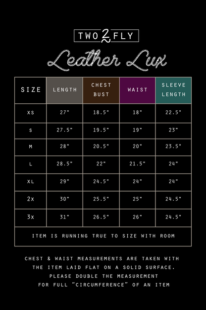 LEATHER LUX *BURGUNDY