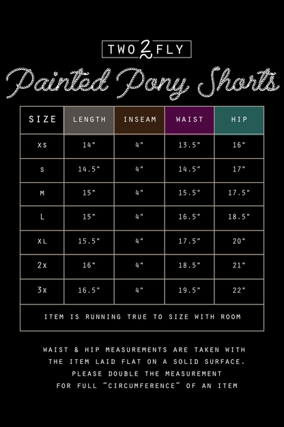 PAINTED PONY SHORTS