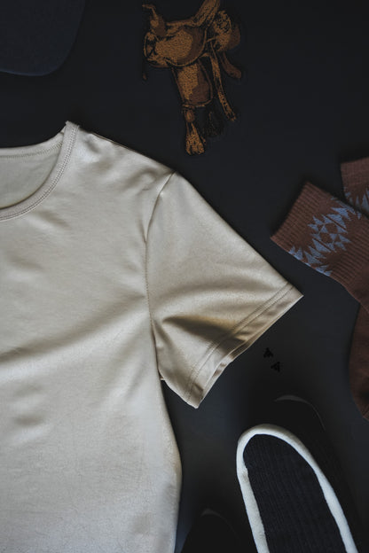 SWANKY LEATHER *SAND [XS/XL/3X ONLY]