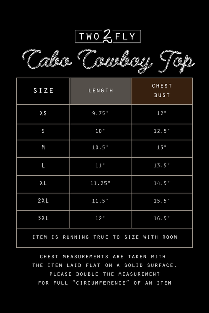 CABO COWBOY TOP