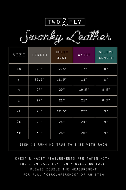 SWANKY LEATHER *MIDNIGHT [RESTOCK]