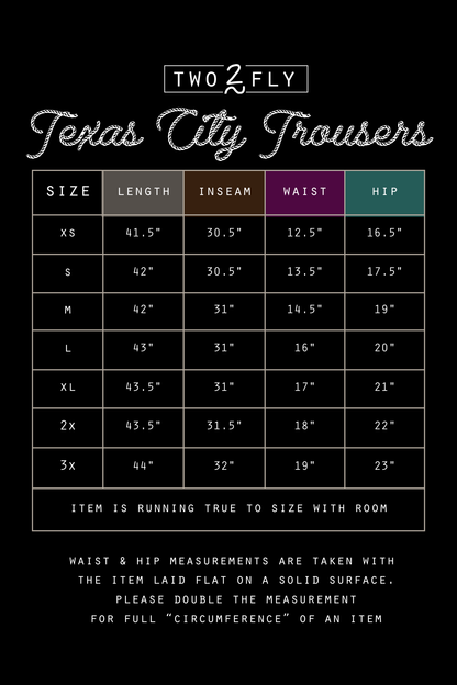 TEXAS CITY TROUSERS