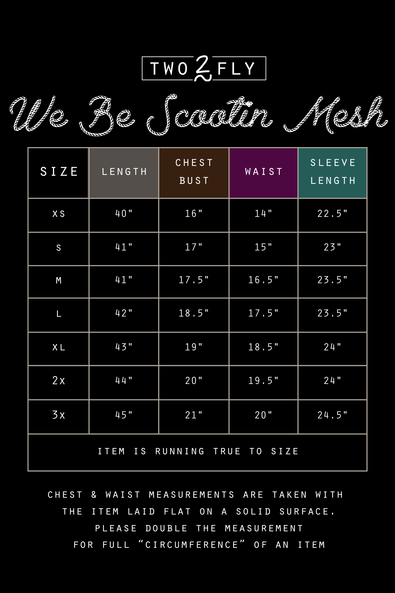 WE BE SCOOTIN' MESH