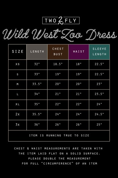 WILD WEST ZOO SWEATER DRESS